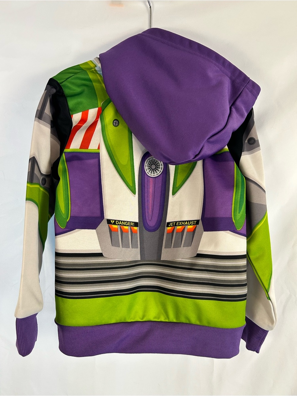 Disney Pixar Toy Story Buzz Lightyear Costume Hoodie Jacket 5T - Picture 5 of 6